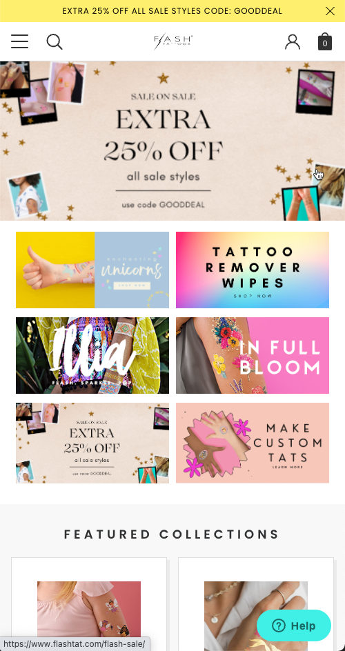 flash tattoos