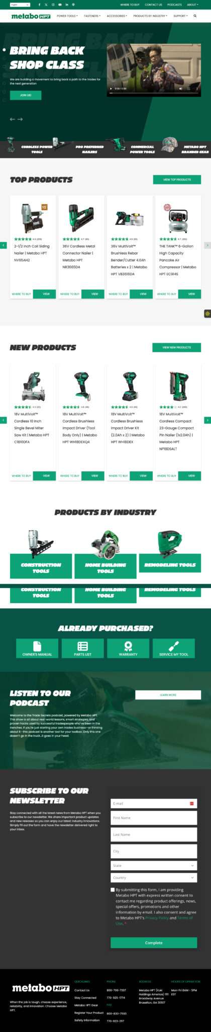 portfolio metabo hpt full