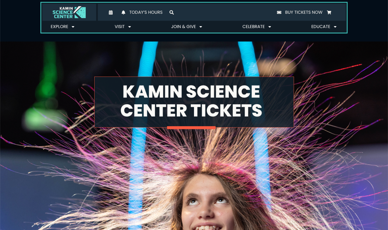 kaminsciencecenter tickets